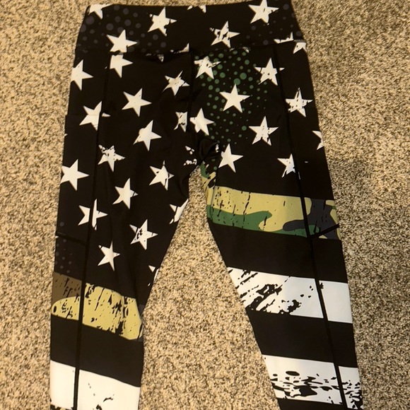 Curves and Combatboots leggings. Military edition. - Picture 1 of 4